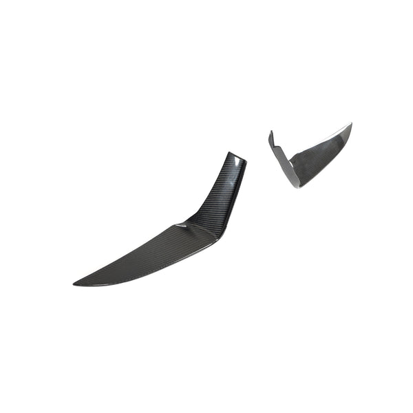 2010-2025 Chevy Camaro 1LE Canards Track Package Double Sided Gloss Carbon Fiber