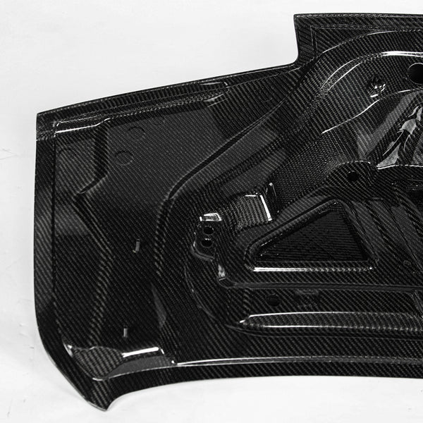 2010-2013 Camaro Carbon Fiber Trunk With High Integrated Spoiler