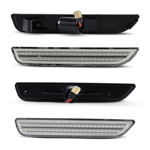 2010-2014 Ford Mustang Clear LED Side Markers (SET)