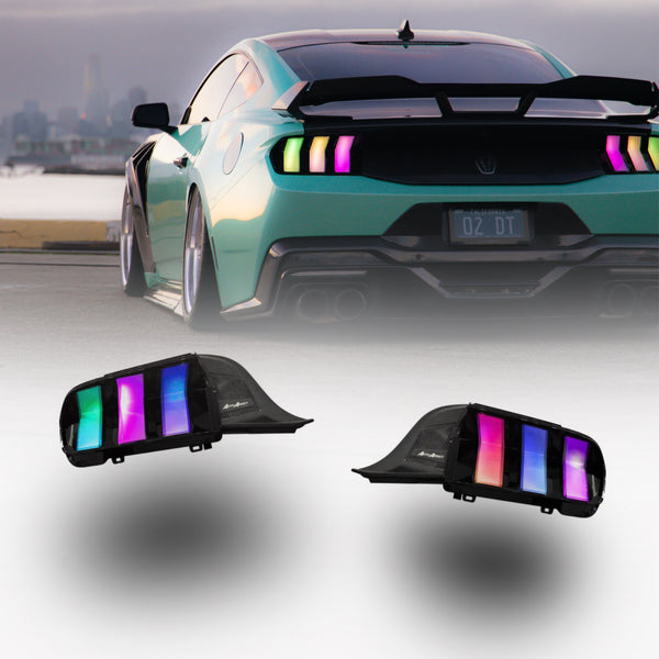 2024 + Ford Mustang S650 Euro Style RGB Taillights