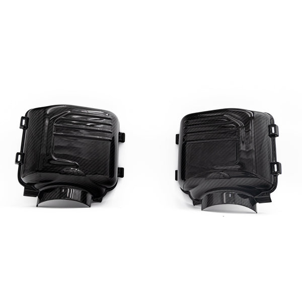 2024-2025 Ford Mustang S650 Carbon Fiber Intake Cover (Pair)