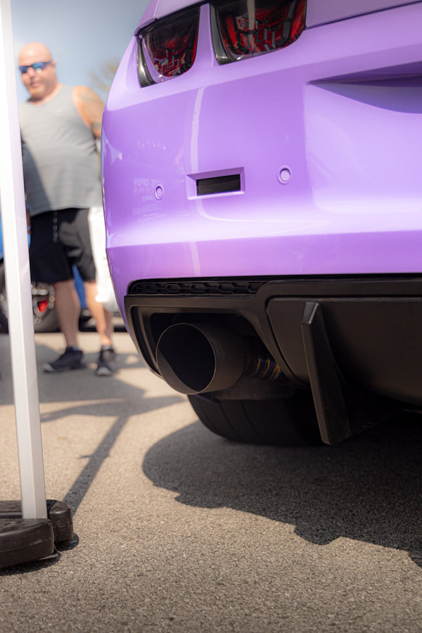 2010-2013 Chevy Camaro Evo Style Shark Fins Rear Diffuser Quad/Single Tips