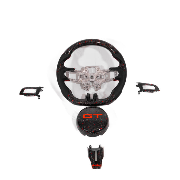2015-2022 Ford Mustang Custom Carbon Fiber Steering Wheel