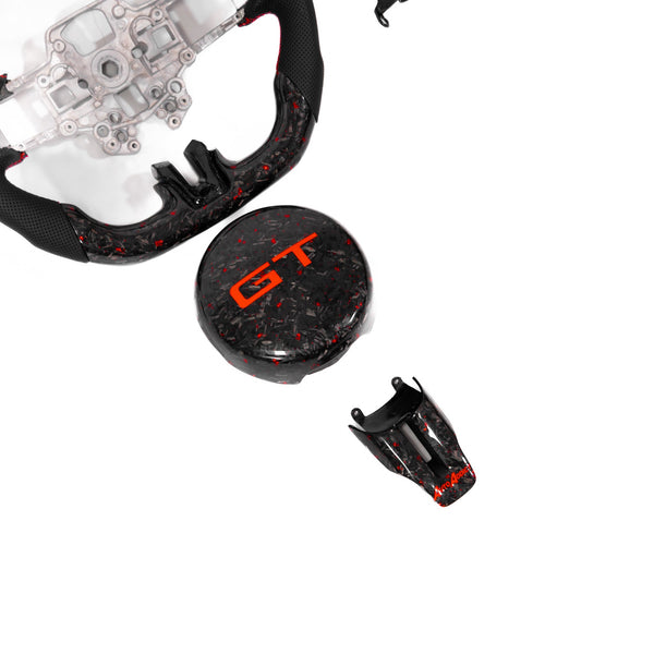 2015-2022 Ford Mustang Custom Carbon Fiber Steering Wheel