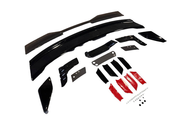 Pre-Order 2015-2023 Ford Mustang S650 Style Dark Horse Spoiler Gloss Black ABS