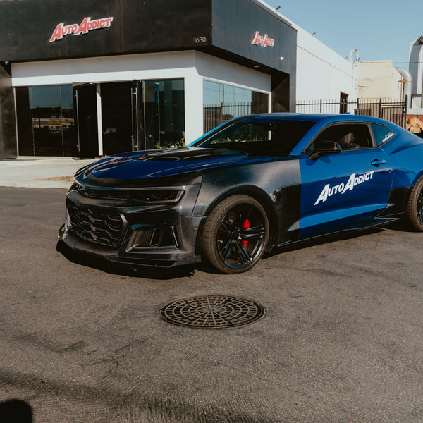 2017-2025 Chevy Camaro ZL1 OEM Gloss Carbon Fiber Fenders