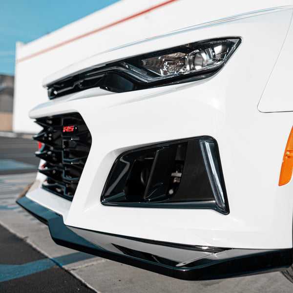 2019-2025 Chevy Camaro ZL1 Front Bumper Conversion 9pcs Full Kit for RS Headlights