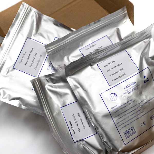 Universal RGB Under Glow Flow Series Kit with Bluetooth