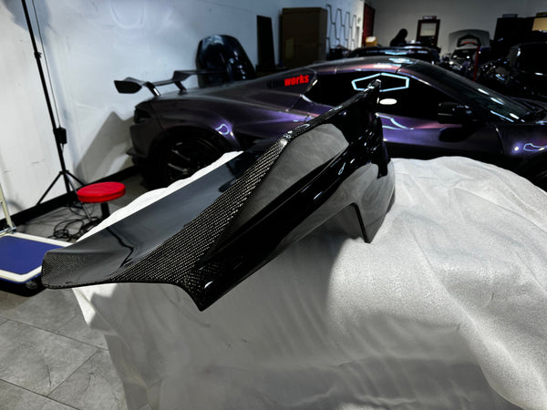 OPEN BOX 2016-2024 Camaro Carbon Fiber Trunk Double Sided Decklid With Integrated Spoiler