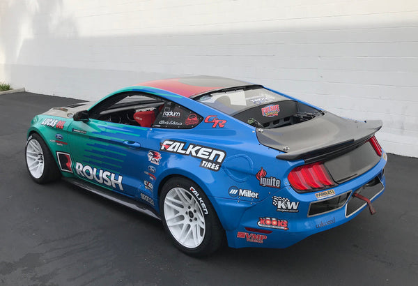 2018 - 2020 Mustang Carbon Fiber Type-JTP Front & Rear Fender Flare Kit (10 PCS)