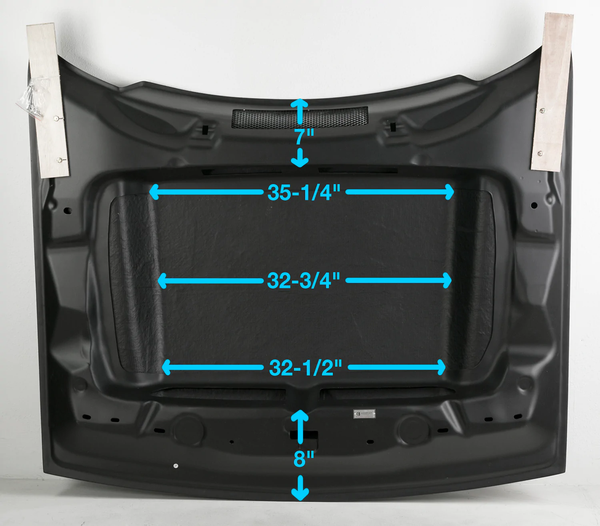 2015-2023 Dodge Challenger Demon Cowl Style Carbon Fiber Hood