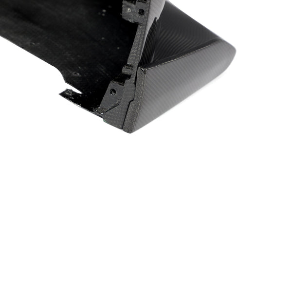 2010-2015 Chevy Camaro Black Panther 1PC Full Gloss Carbon Fiber Track Package Front Bumper Conversion