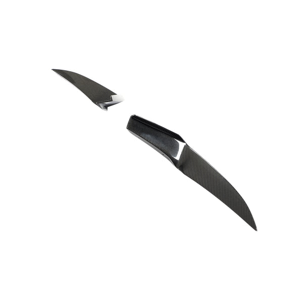 2010-2025 Chevy Camaro 1LE Canards Track Package Double Sided Gloss Carbon Fiber