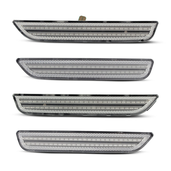 2010-2014 Ford Mustang Clear LED Side Markers (SET)
