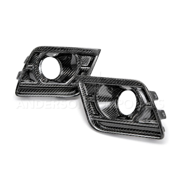 2014-2015 CHEVY CAMARO Z28 STYLE CARBON FIBER AIR DUCT BEZELS (PAIR)