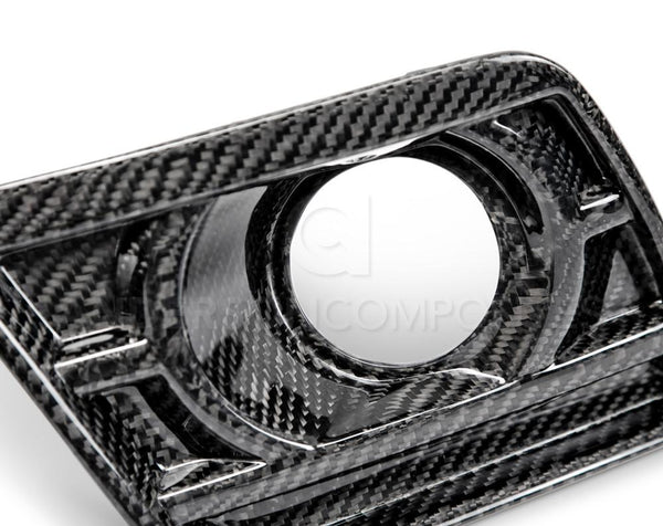 2014-2015 CHEVY CAMARO Z28 STYLE CARBON FIBER AIR DUCT BEZELS (PAIR)