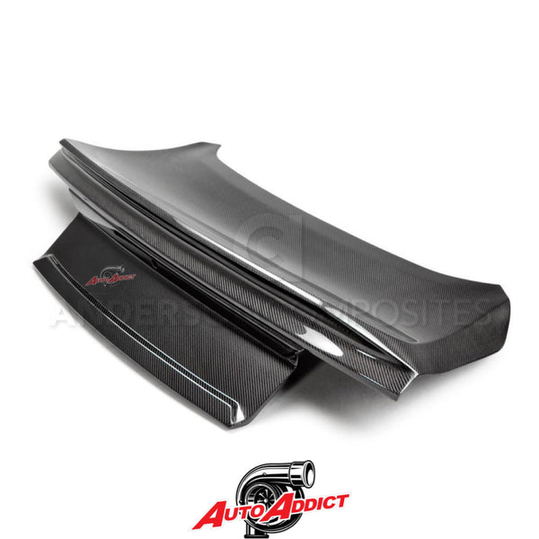 2015-2023 MUSTANG DOUBLE SIDED CARBON FIBER TYPE-ST DECKLID WITH INTEGRATED SPOILER