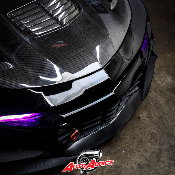 2016-2024 CHEVY CAMARO TYPE-T2 FULL CARBON FIBER HOOD