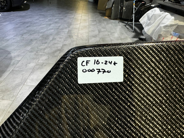 OPEN BOX 2016-2024 Camaro Carbon Fiber Trunk Double Sided Decklid With Integrated Spoiler