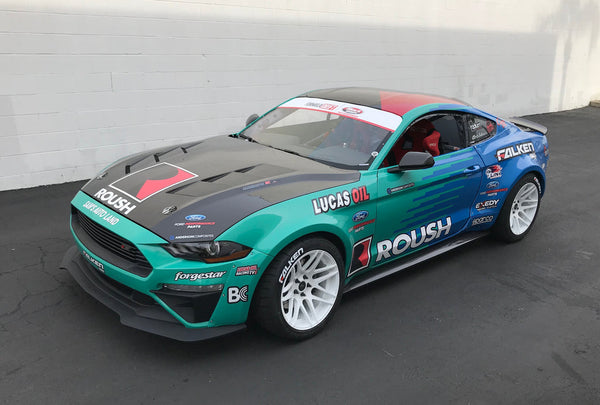 2018 - 2020 Mustang Carbon Fiber Type-JTP Front & Rear Fender Flare Kit (10 PCS)