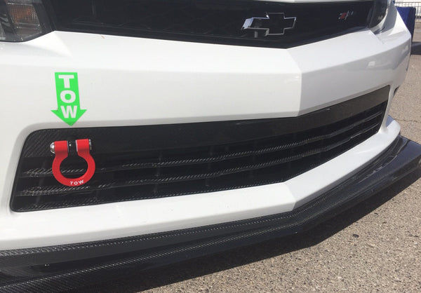 2014-2015 CHEVY CAMARO SS/Z28 CARBON FIBER FRONT LOWER GRILLE