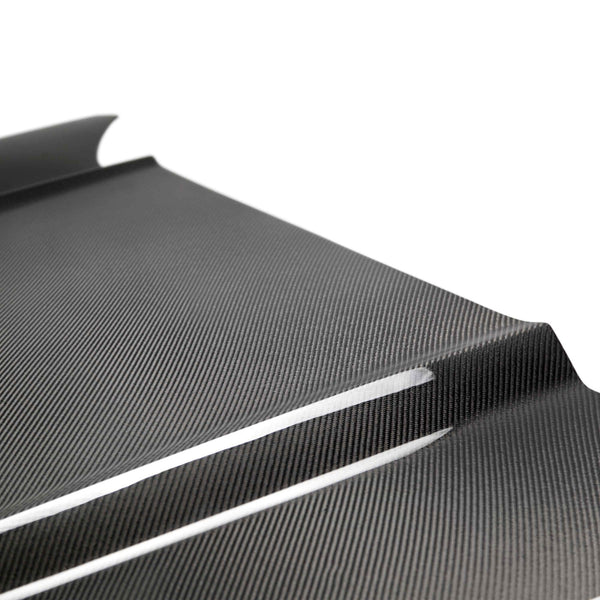 2015-2017 MUSTANG DOUBLE SIDED CARBON FIBER TYPE-TW HOOD
