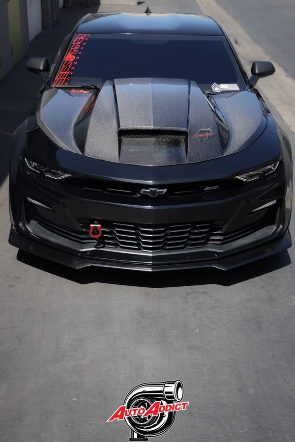 2016-2024 Chevy Camaro Type-Copo Double Sided Carbon Fiber Hood